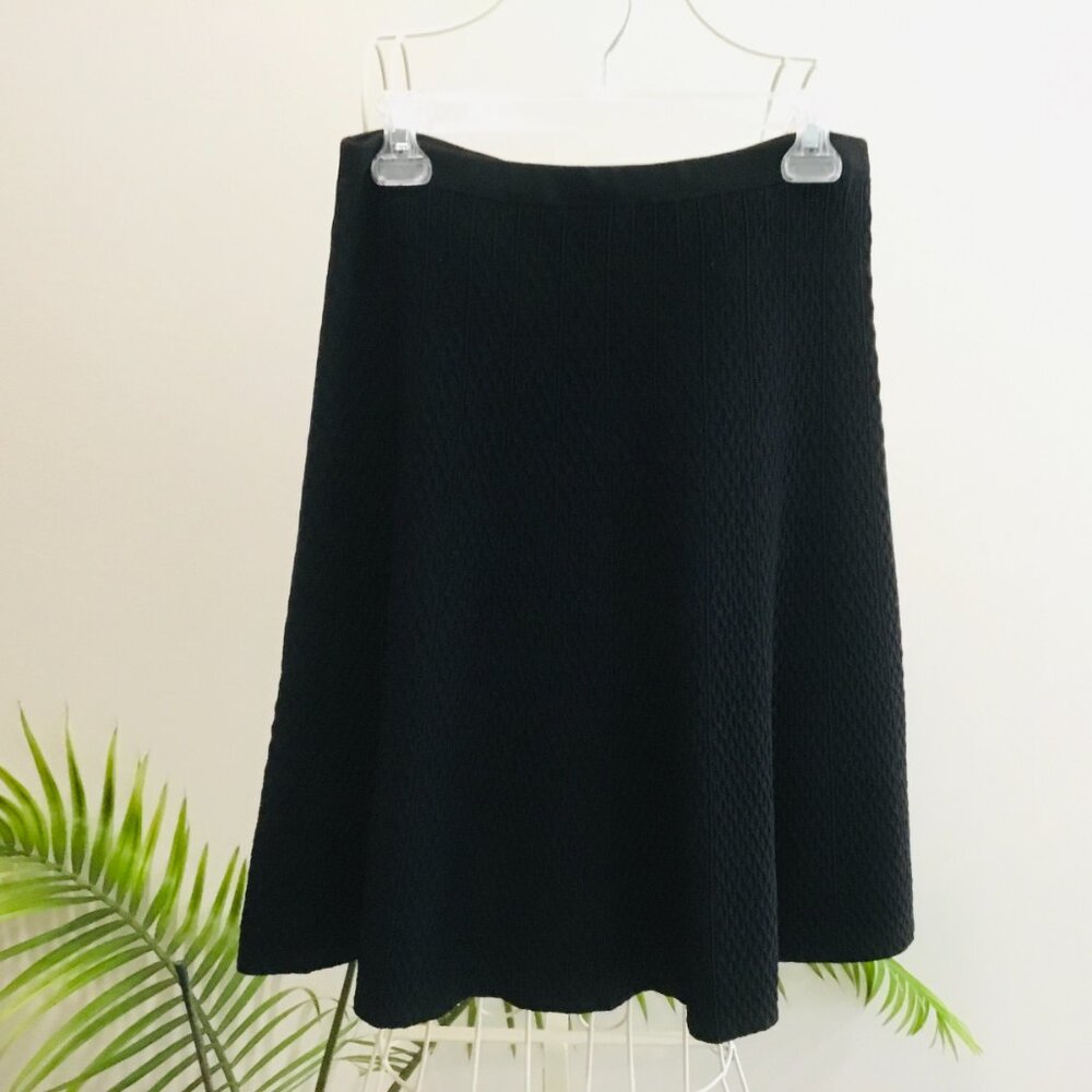 CAbi Textured Amelie‎ A-line Skirt Knit Skirt - Small